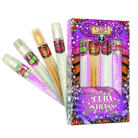Cuba Original Cuba Strass zestaw Snake woda perfumowana spray 35ml + Tiger woda perfumowana spray 35ml + Zebra woda perfumowana spray 35ml + H Cuba Original Cuba Strass zestaw Snake woda perfumowana spray 35ml + Tiger woda perfumowana spray 35ml + Zebra woda perfumowana spray 35ml + H