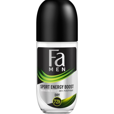 Fa Men Sport Energy Boost 72h antyperspirant w kulce o energetyzującym zielonym zapachu 50ml