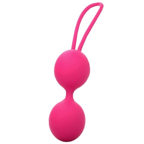 Marc Dorcel Dual Balls silikonowe kulki gejszy Magenta