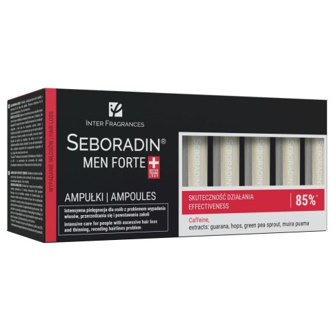 SEBORADIN Men Forte ampułki do włosów dla mężczyzn 14x5.5ml