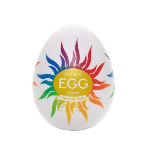 TENGA Egg Shiny Pride Edition jednorazowy masturbator w kształcie jajka TENGA Egg Shiny Pride Edition jednorazowy masturbator w kształcie jajka