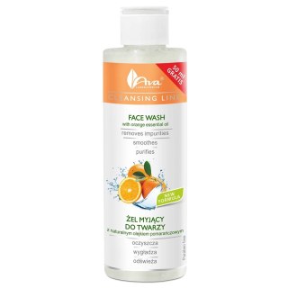 Ava Laboratorium Cleansing Line żel myjący do twarzy z naturalnym olejkiem pomarańczowym 200ml