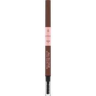 Catrice All In One Brow Perfector pisak do brwi 020 Medium Brown 0.4g