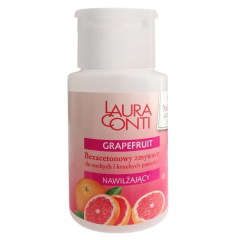 LAURA CONTI Bezacetonowy zmywacz do paznokci Grejpfrut 150ml