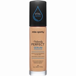 Miss Sporty Naturally Perfect nawilżający podkład serum 40 30ml