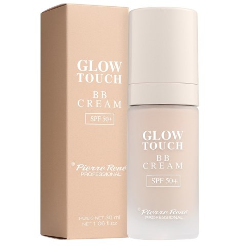 Pierre Rene Glow Touch BB Cream rozświetlający krem BB SPF50 00 Porcelain 30ml