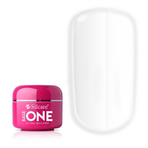 Silcare Base One Clear bezbarwny żel budujący do paznokci 100g Silcare Base One Clear bezbarwny żel budujący do paznokci 100g