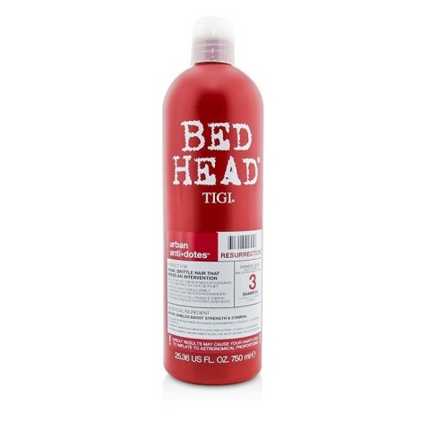 Tigi Bed Head Urban Antidotes Resurrection Shampoo szampon mocno odbudowujący włosy 750ml Tigi Bed Head Urban Antidotes Resurrection Shampoo szampon mocno odbudowujący włosy 750ml