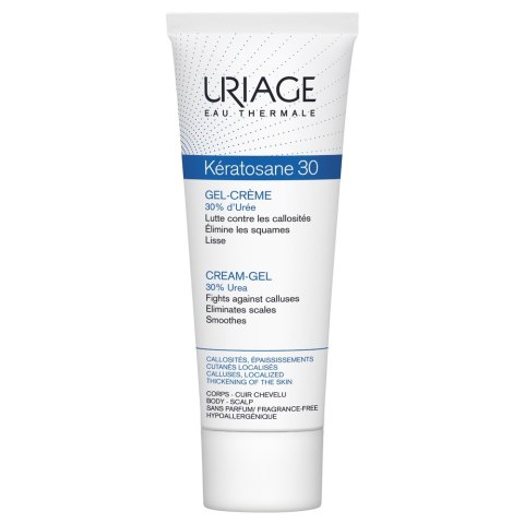 URIAGE Keratosane 30 Cream-Gel krem-żel złuszczająco-kojący 75ml URIAGE Keratosane 30 Cream-Gel krem-żel złuszczająco-kojący 75ml