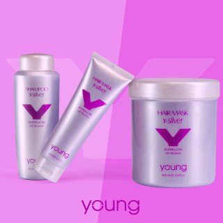 YOUNG Y-SILVER ANTI YELLOW SZAMPON 300ML