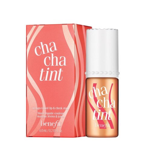 Benefit Chachatint Cheek & Lip Stain róż w płynie do ust i policzków Mango 6ml