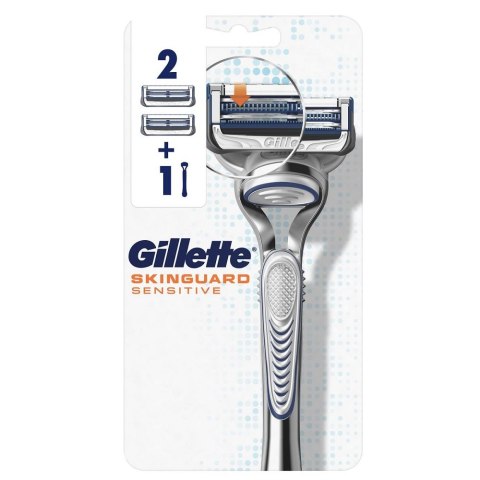 Gillette Skinguard Sensitive maszynka do golenia dla mężczyzn z wymiennym ostrzem Gillette Skinguard Sensitive maszynka do golenia dla mężczyzn z wymiennym ostrzem