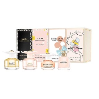 Marc Jacobs Miniature zestaw Daisy woda toaletowa + Daisy Eau So Fresh woda toaletowa + Daisy Love woda toaletowa + Perfect woda