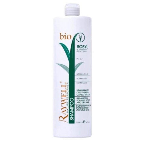 Raywell Bio Rosyl Balancing Szampon normalizujący do przetłuszczającej się i suchej skóry głowy 1000ml