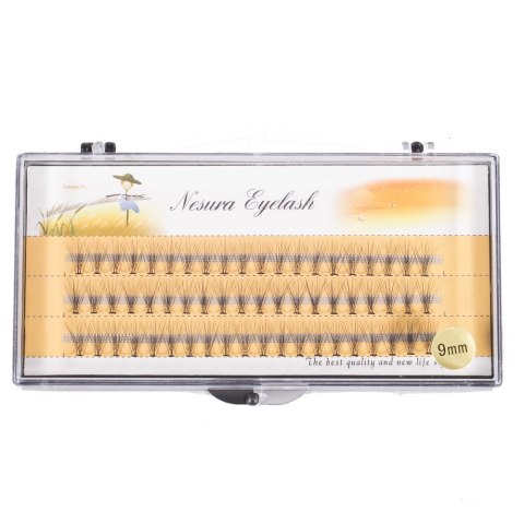 Sunone Nesura kępki rzęs premium 9mm 60szt Sunone Nesura kępki rzęs premium 9mm 60szt