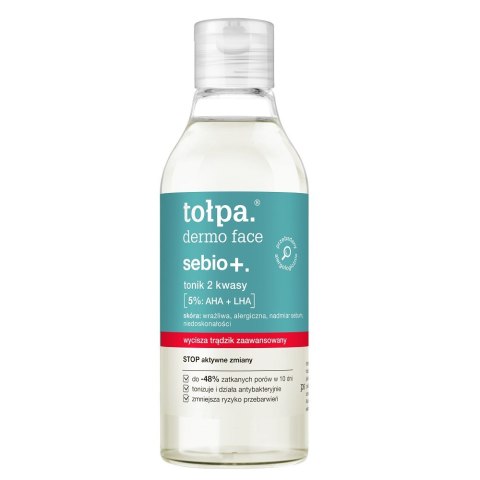 Tołpa Dermo Face Sebio+ tonik 2 kwasy 200ml