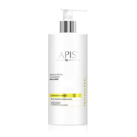 APIS Ceramide Repair łagodna emulsja do mycia twarzy z ceramidami i beta glukanem 500ml APIS Ceramide Repair łagodna emulsja do mycia twarzy z ceramidami i beta glukanem 500ml