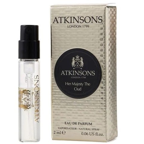 Atkinsons Her Majesty The Oud woda perfumowana spray próbka 2ml