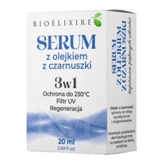 Bioelixire, regenerujący olejek z czarnuszki 20ml