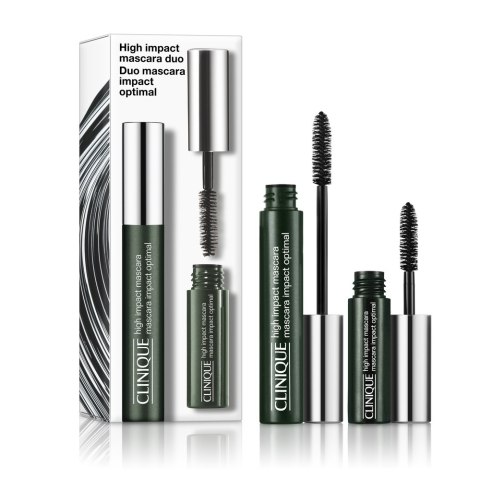 Clinique High Impact Mascara Duo zestaw tuszów do rzęs Black 7ml + 3.5ml