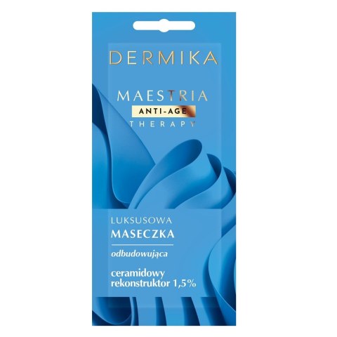 Dermika Maestria Anti-Age Therapy luksusowa maseczka odbudowująca ceramidowy rekonstruktor 1.5% 7g Dermika Maestria Anti-Age Therapy luksusowa maseczka odbudowująca ceramidowy rekonstruktor 1.5% 7g