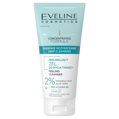 Eveline Cosmetics Skoncentrowana Formuła peelingujący żel do mycia twarzy 150ml