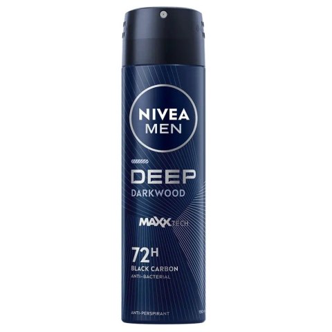 Nivea Men Deep Darkwood antyperspirant spray 150ml Nivea Men Deep Darkwood antyperspirant spray 150ml