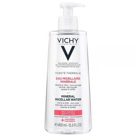 Vichy Purete Thermale mineralny płyn micelarny dla skóry wrażliwej 400ml