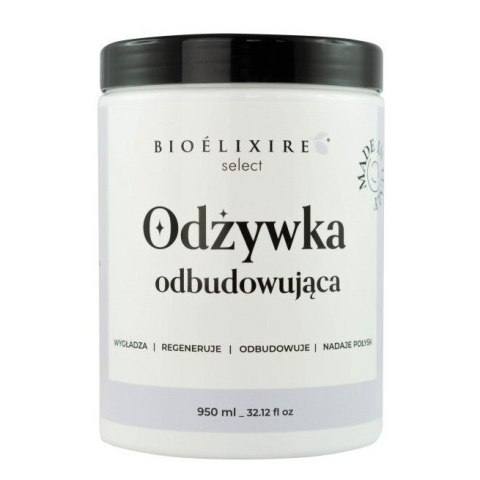 BIOELIXIRE Select odżywka odbudowująca do włosów zniszczonych 950ml