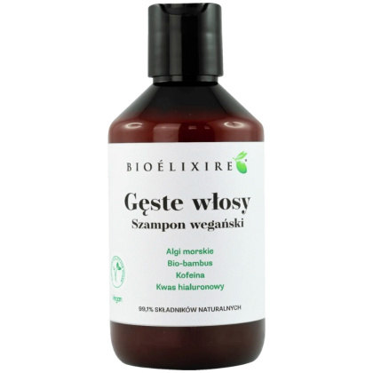 Bioelixire Gęste Włosy Szampon wegański 300ml