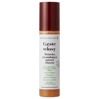 Bioelixire Gęste Włosy Wcierka stymulująca porost włosów wegańska 150ml