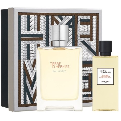 Hermes Terre D'Hermes Eau Givree zestaw woda perfumowana spray 100ml + żel pod prysznic 80ml Hermes Terre D'Hermes Eau Givree zestaw woda perfumowana spray 100ml + żel pod prysznic 80ml