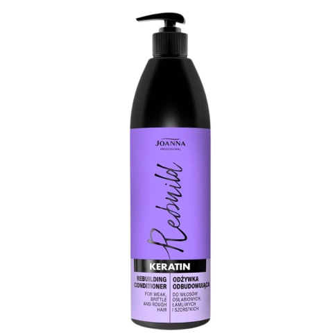 Joanna Professional Keratin Odżywka keratynowa do włosów osłabionych 1000ml