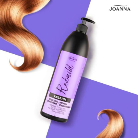 Joanna Professional Keratin Odżywka keratynowa do włosów osłabionych 1000ml