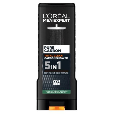 L'Oreal Paris Men Expert Pure Carbon Total Clean żel pod prysznic 5w1 400ml