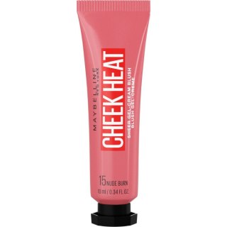 Maybelline Cheek Heat kremowy róż do policzków 15 Nude Burn 10ml