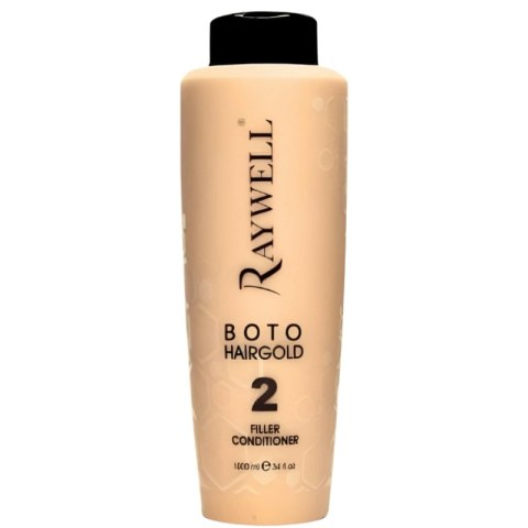 Zestaw Raywell Boto HairGold do Zabiegu Regeneracji Włosów Zniszczonych (2x1000ml 1x150ml)