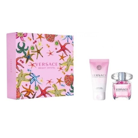 Versace Bright Crystal zestaw woda toaletowa spray 30ml + balsam do ciała 50ml Versace Bright Crystal zestaw woda toaletowa spray 30ml + balsam do ciała 50ml