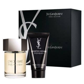 Yves Saint Laurent L'Homme zestaw woda toaletowa spray 100ml + żel pod prysznic 50ml