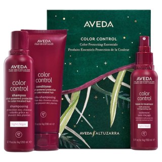 Aveda Color Control zestaw lekki szampon do włosów 200ml + odżywka do włosów 200ml + odżywka bez spłukiwania 150ml