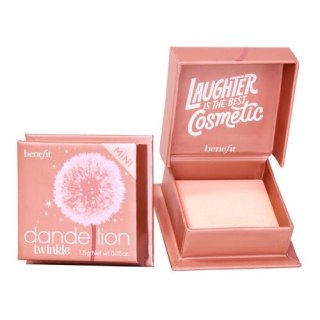 Benefit Dandelion Twinkle Mini Soft Nude-Pink Highlighter rozświetlacz o delikatnym bladoróżowym odcieniu 1.5g