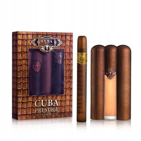 Cuba Original Cuba Prestige zestaw woda toaletowa spray 90ml + woda toaletowa spray 35ml Cuba Original Cuba Prestige zestaw woda toaletowa spray 90ml + woda toaletowa spray 35ml