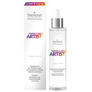 Farmona Professional Hands & Nails Artist ekspresowy żel zmiękczający do usuwania skórek wokół paznokci 50ml