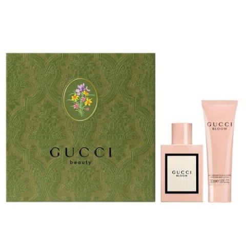 Gucci Bloom zestaw woda perfumowana spray 50ml + balsam do ciała 50ml