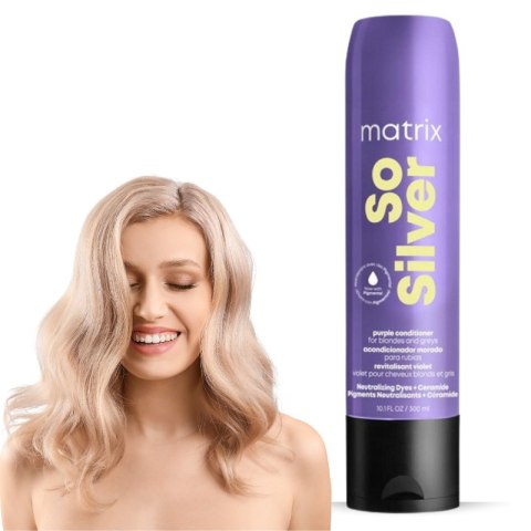 Matrix Total So Silver Odżywka Fioletowa do Blondu 300ml