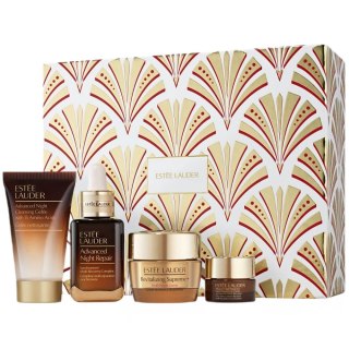 Estée Lauder Advanced Night Repair zestaw serum naprawcze 50ml + żel oczyszczający do twarzy na noc 30ml + rewitalizujący krem do twarzy 15ml