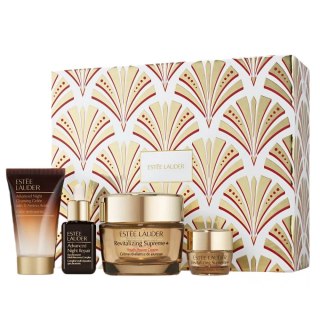 Estée Lauder Revitalizing Supreme+ zestaw rewitalizujący krem do twarzy 50ml + serum naprawcze 15ml + żel oczyszczający do twarzy na noc 30ml