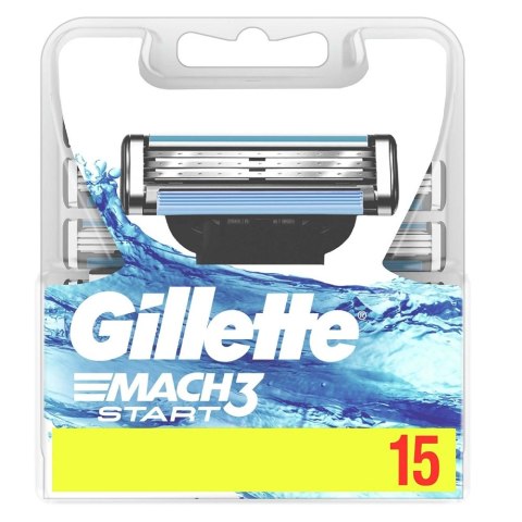 Gillette Mach3 Start wymienne ostrza do maszynki do golenia 15szt