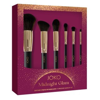 Joko Midnight Glam zestaw pędzli do makijażu 6szt