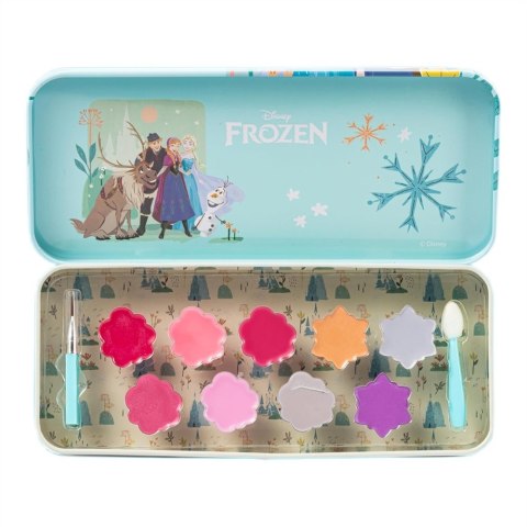 Lip Smacker Disney Frozen Makeup Case Lip & Face Tin zestaw kosmetyków do makijażu dla dzieci
